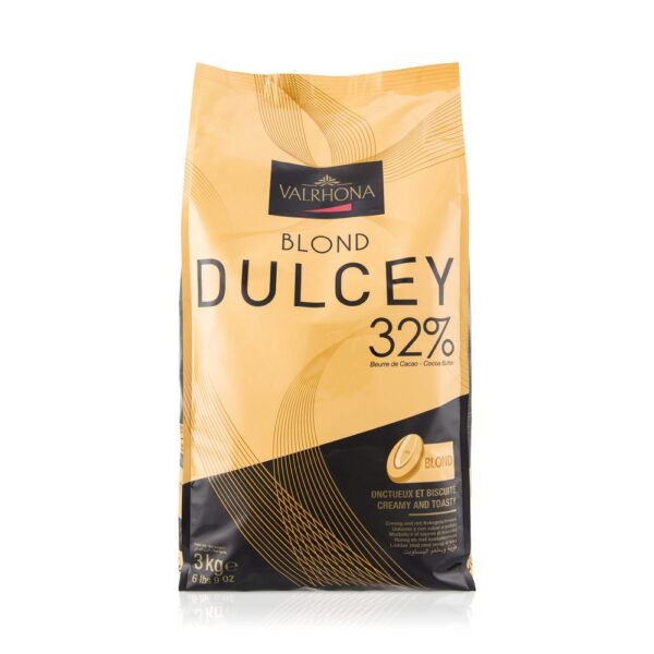 Ciocolata alba dulcey 32% Valrhona 3kg
