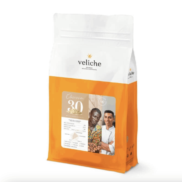 Ciocolată Albă Belgiană 30% OBSESSION, VELICHE 10kg