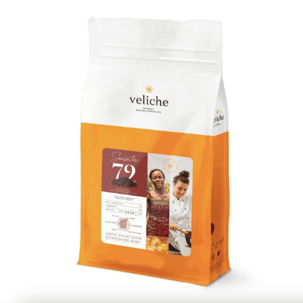 Ciocolată Neagră belgiană 72% Sensation, VELICHE, 10kg